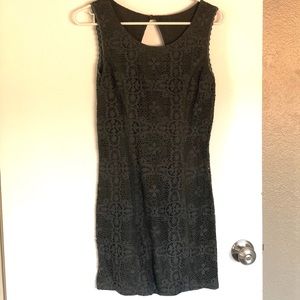 Peppermint brand Lacey moss green mini dress